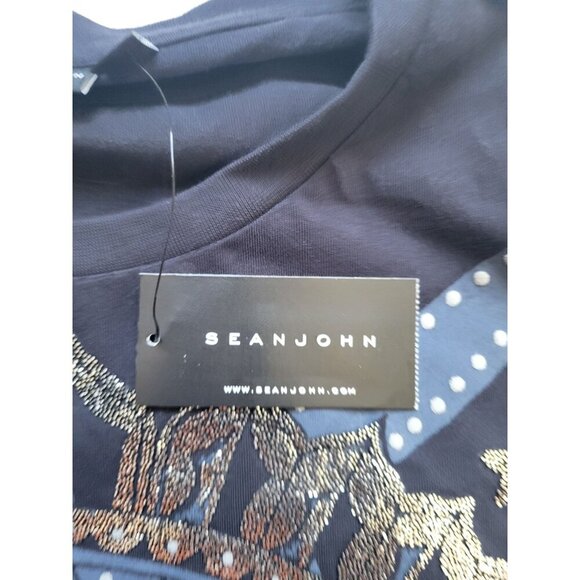 NWT Sean John Bundle Red/Black Bling Short Sleeve T-shirt Size XL 90s Y2K Music - Picture 9 of 13